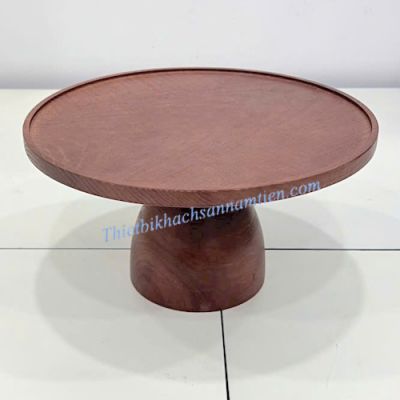 Kệ Gỗ Tròn Trưng Bày Thức Ăn NT0909185