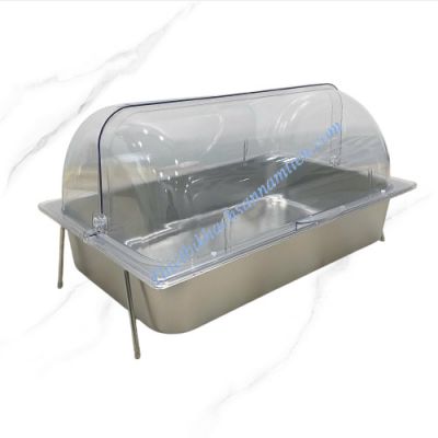 Kệ Trưng Bày Buffet Nắp PC 1 Ngăn [Khay GN 1/1*100]