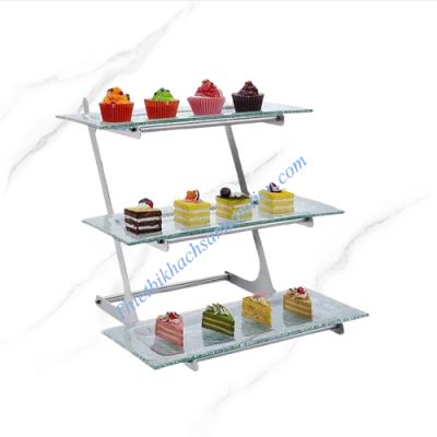 Kệ Trưng Bày Thức Ăn Cao Cấp 3 Tầng NT0309004