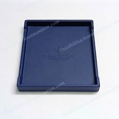 Khay Amenities Bọc Da Simili - Khay Đựng Đồ Tiêu Hao NT0203001
