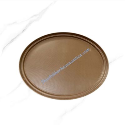 Khay Chống Trượt Sợi Thủy Tinh Oval 56x68cm NT0603019