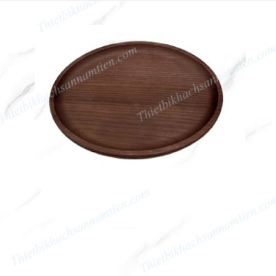Khay Gỗ - Dĩa Gỗ Óc Chó Hình Oval Trưng Bày Thức Ăn Lớn