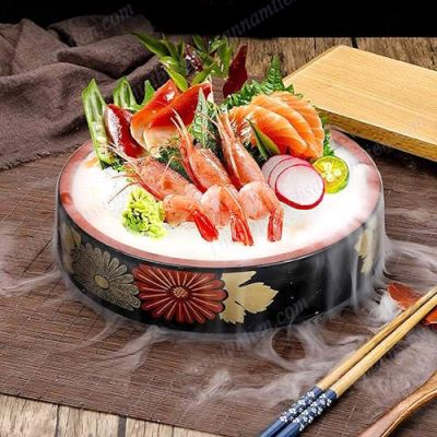 Khay Tròn Sushi, Sashimi Nhựa Sang Trọng NT0318002