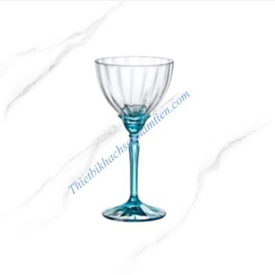 Ly Rượu Thủy Tinh Bormioli Rocco Florian 240ml  Màu Xanh 199420BCL