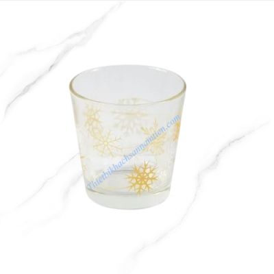 Ly Thủy Tinh Bormioli Rocco Sestriere Gold 240ml 390400