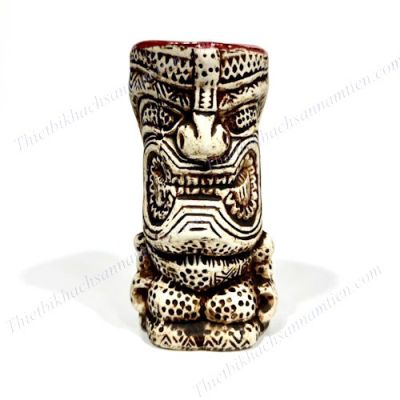 Ly Tiki Cocktail Gốm Sứ Thổ Dân Phong Cách Hawaii Cao Cấp