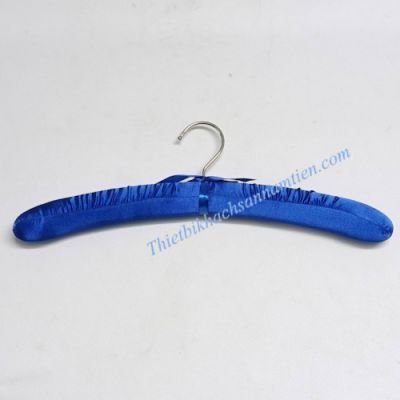 Móc Áo Lụa Satin Màu Xanh Dương NT0206123