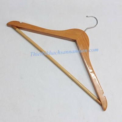 Móc Quần Áo Gỗ 12mm Màu Gỗ Tự Nhiên NT0206128