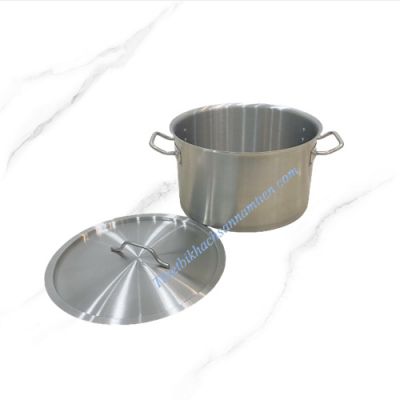 Nồi Inox 2 Đáy Thân Thấp 1,9 Lít 2 Quai NT0702030 (Ø160xH95mm)