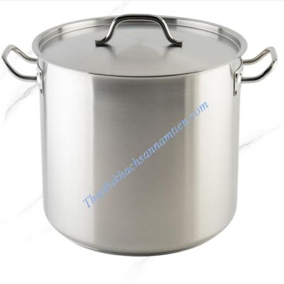 Nồi Inox 2 Đáy Thân Thấp 58 Lít 2 Quai NT0702043 (Ø500xH300mm)