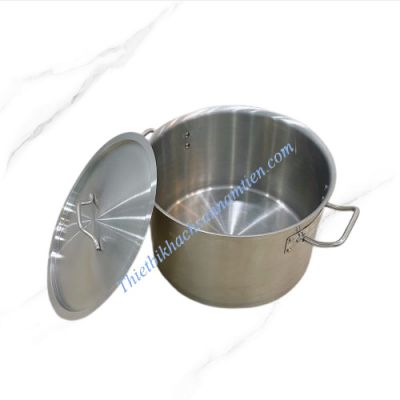 Nồi Inox 3 Đáy Thân Thấp 2,8 Lít NT0702031 (Ø180xH110mm)