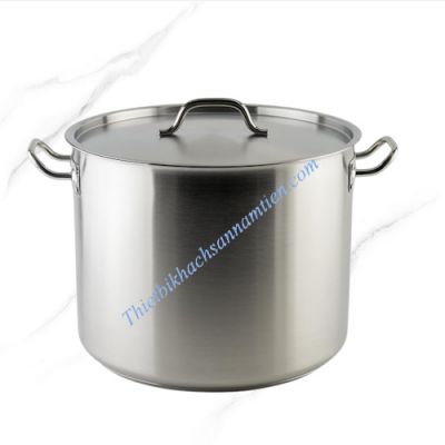 Nồi Inox 3 Đáy Thân Thấp 23 Lít 2 Quai NT0702040 (Ø350xH240mm)