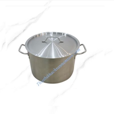 Nồi Inox 3 Đáy Thân Thấp 4.9 Lít 2 Quai NT0702032 (Ø220xH130mm)
