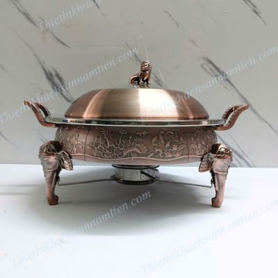 Nồi Lẩu Màu Đồng Cổ Điển Size 30cm NT0702016