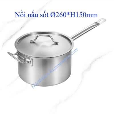 Nồi Nấu Sốt 3 Đáy Cao Size 260xH150mm NT0702049