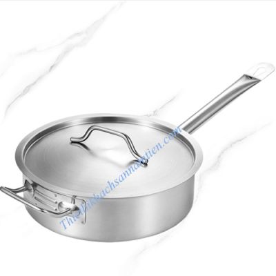 Nồi Nấu Sốt Inox 3 Đáy Thân Thấp Size 300 x H105mm NT0702059