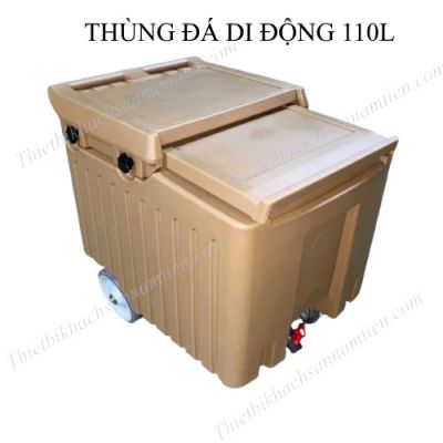 Thùng Đá Di Động, Thùng Đá Giữ Nhiệt 110 Lít Nâu