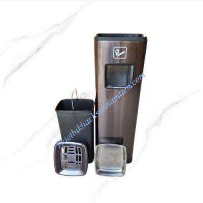 Thùng Rác Gạt Tàn Chữ Nhật Lớn NT0103076