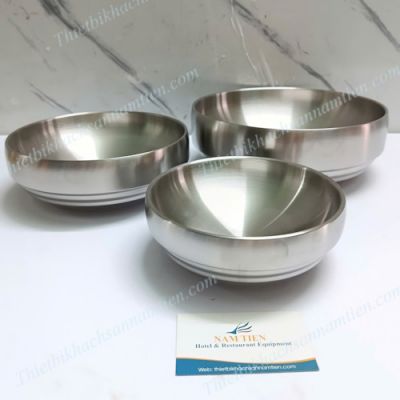 Tô Inox 304 2 Lớp Cách Nhiệt Hàn Quốc NT0416049