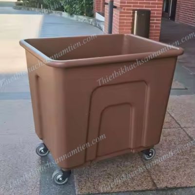 Xe Đẩy Thu Dọn Đồ Ướt - Đồ Vải Giặt Là Khách Sạn NT0507027