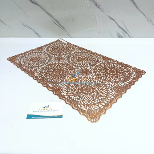 Tấm Lót Bàn Ăn Chống Thấm Hoa Văn NT0409032