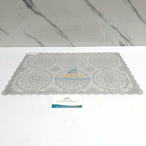 Tấm Lót Bàn Ăn Chống Thấm Hoa Văn NT0409032