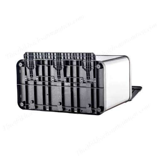 Thùng Rác Inox Đạp Chân 3 Ngăn 15L