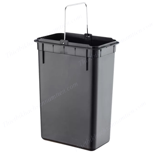 Thùng Rác Inox Đạp Chân 3 Ngăn 15L