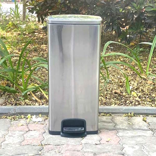 Thùng Rác Inox Đạp Chân 30L Cao Cấp