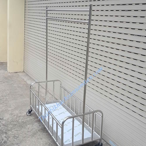 xe đẩy đồ giặt là inox NT0507019