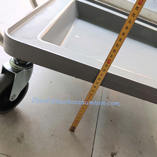 Xe Đẩy Rack Có Tay Cầm (Ly, Chén Dĩa, Muỗng Nĩa) NT0411023