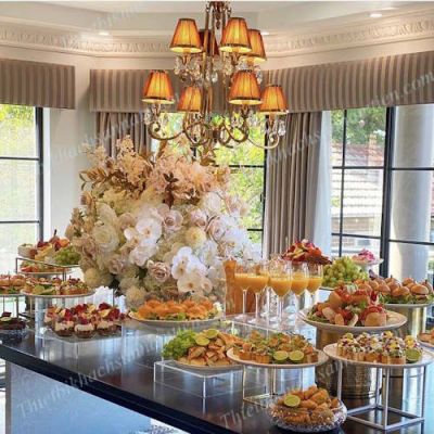 Dụng Cụ Trang Trí Tiệc Buffet Đẹp, Sang Trọng Giá Rẻ Cho Nhà Hàng